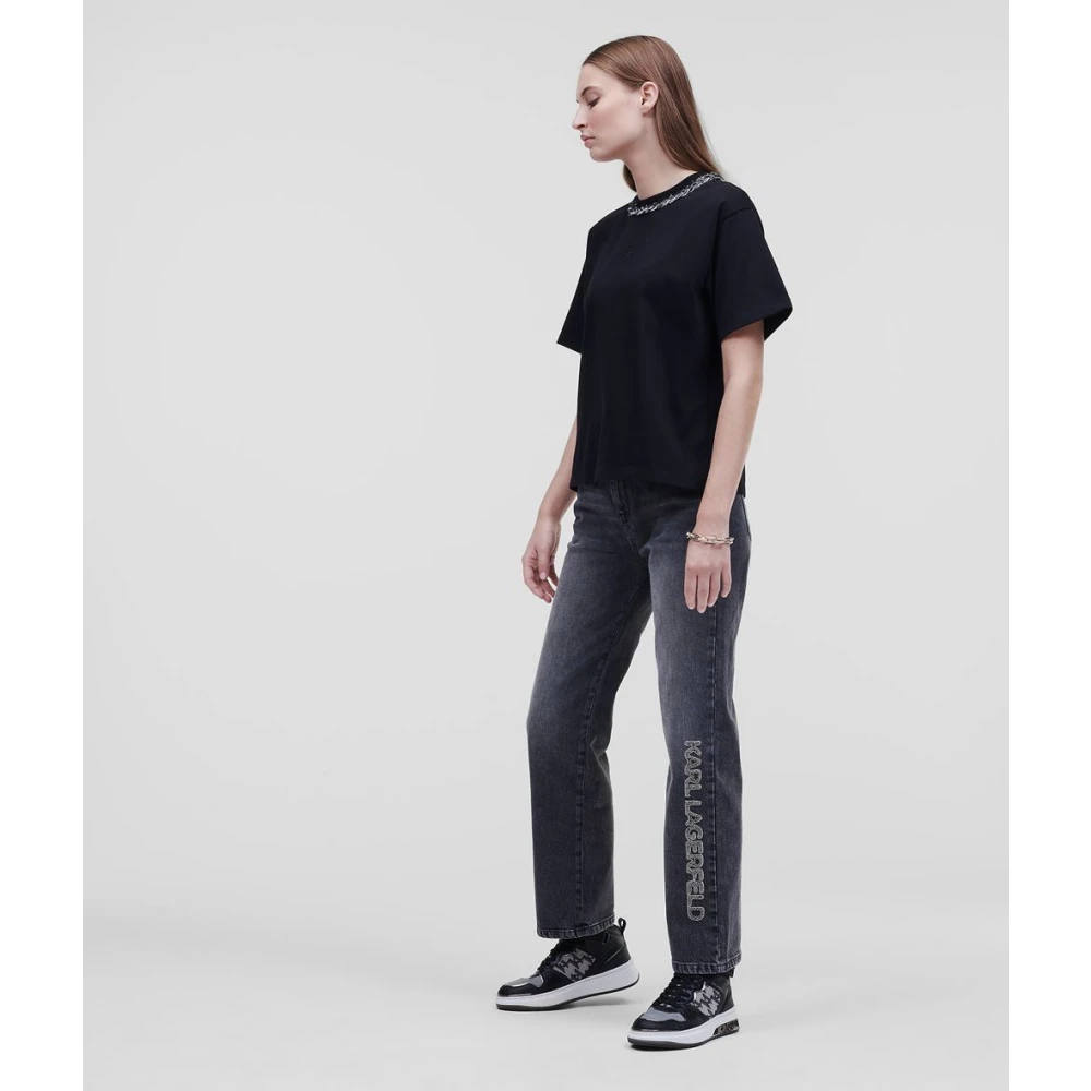 Karl Lagerfeld T-shirt Black Dames