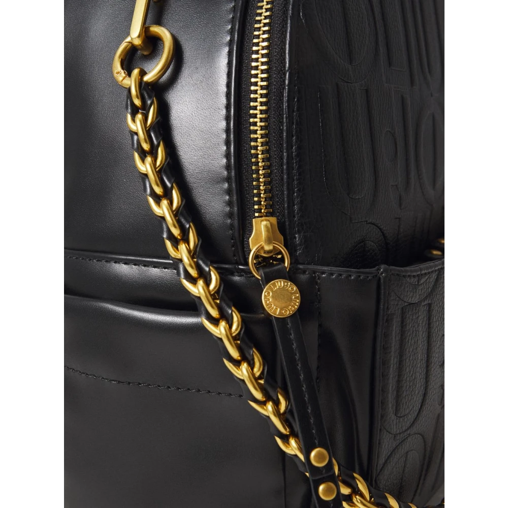 Liu Jo Stijlvolle Rugzak Black Dames