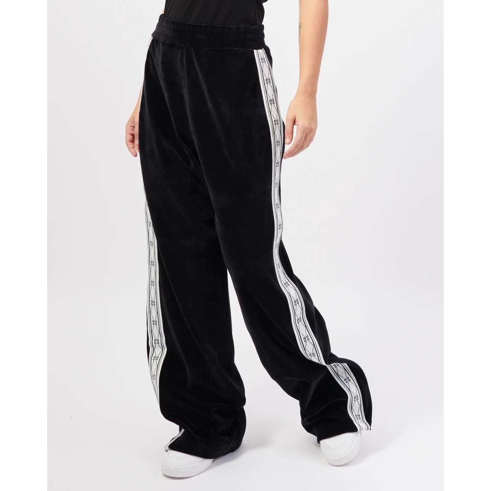 Hugo Boss Wijde Pijpenbroek Black Dames