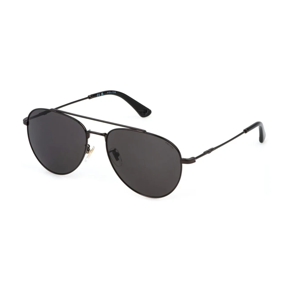 Police Unisex Black Origins Lite Sunglasses- Frame- Grey Lenses - Sunglasses - 57 Mm- Accessories