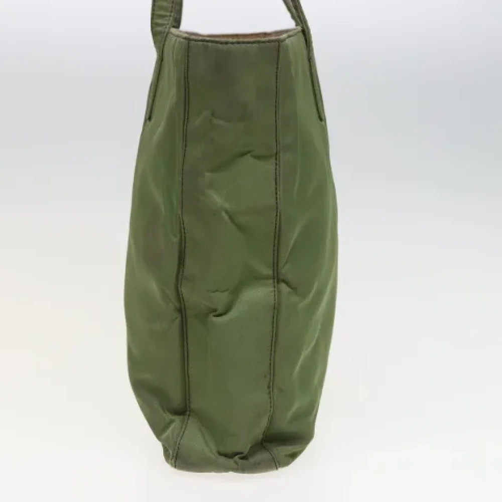 Prada Vintage Pre-owned Nylon totes Brown Dames
