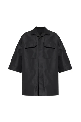 Oversized kortärmad skjorta