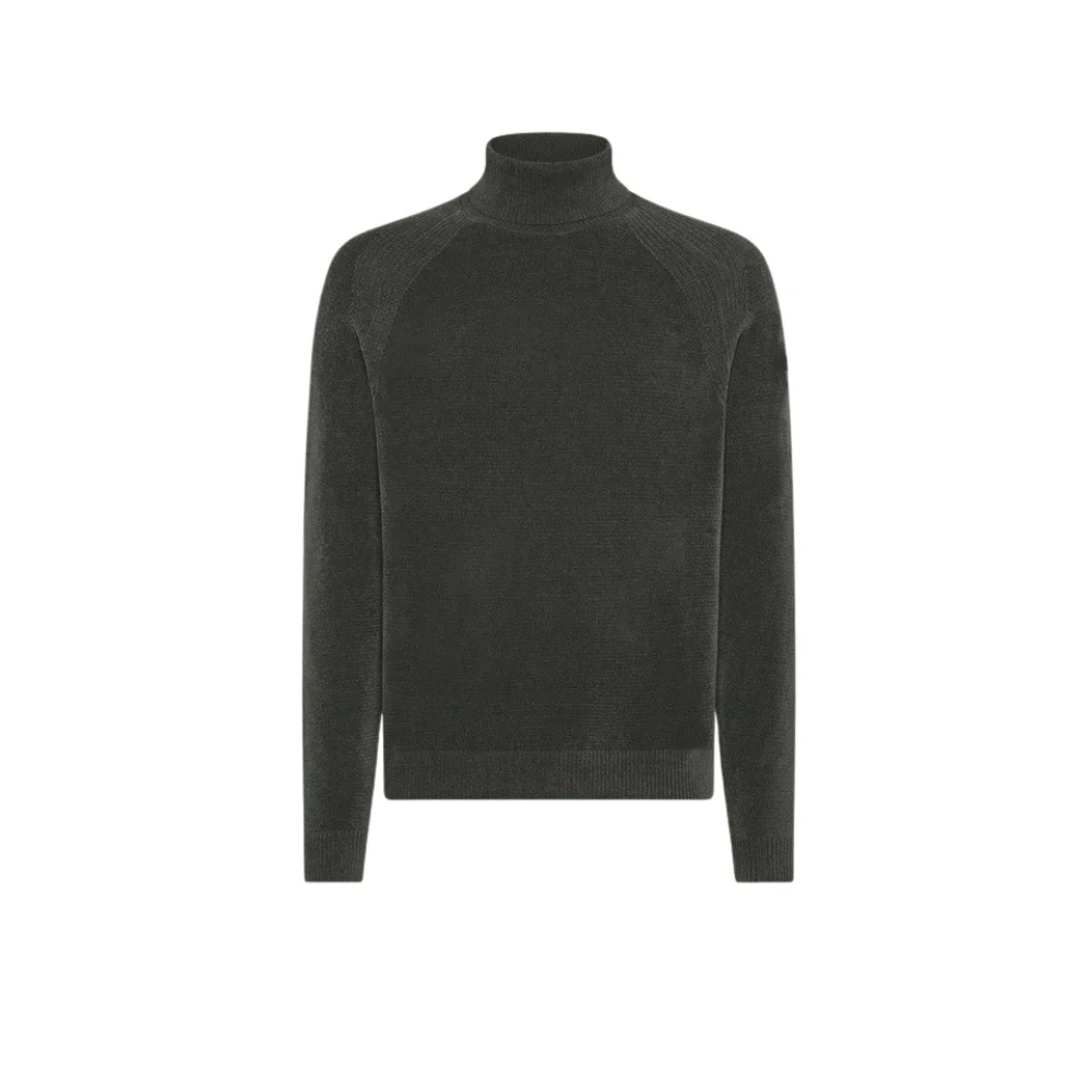 RRD Zachte coltrui in gladde chenille Green Heren