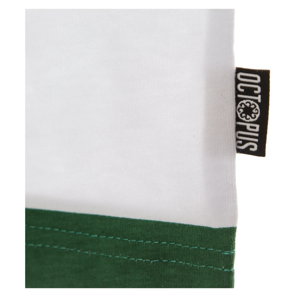 Octopus Logo Fullback Tee White T-Shirt White Heren