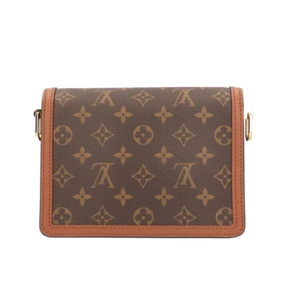 Louis Vuitton Vintage Pre-owned Canvas shoulder-bags Brown Dames