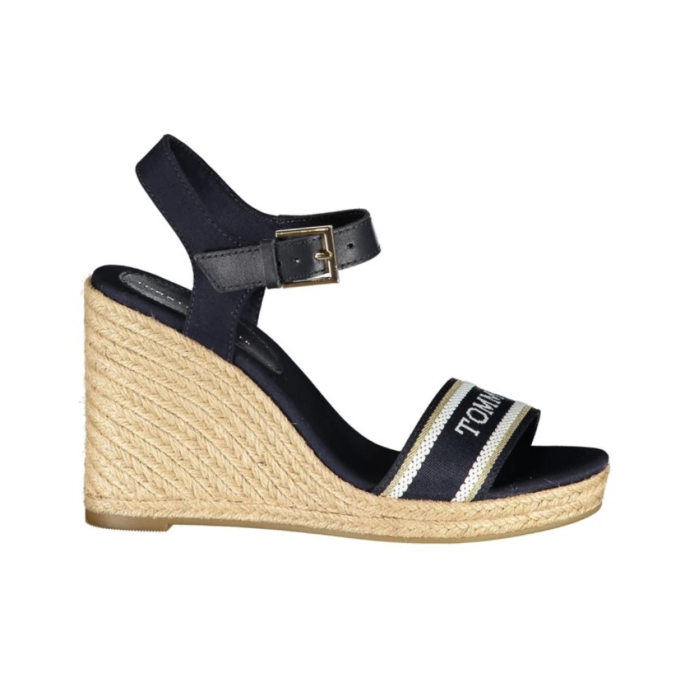 Tommy Hilfiger Women's Blue Wedge Sandal