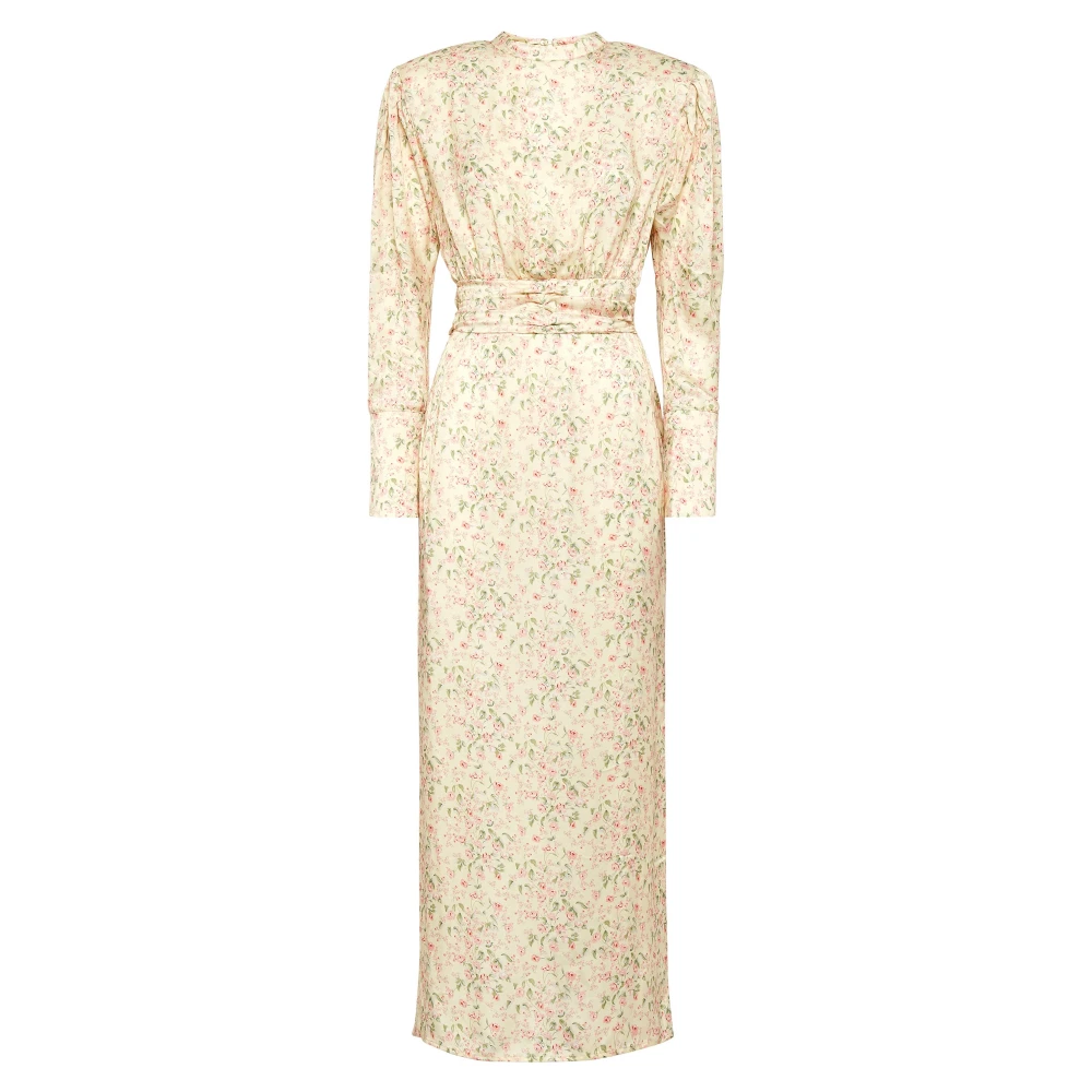 MVP wardrobe Plumas Jurk Beige Dames