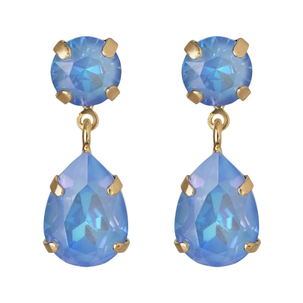 Mini Drop Earrings Gold Smykker
