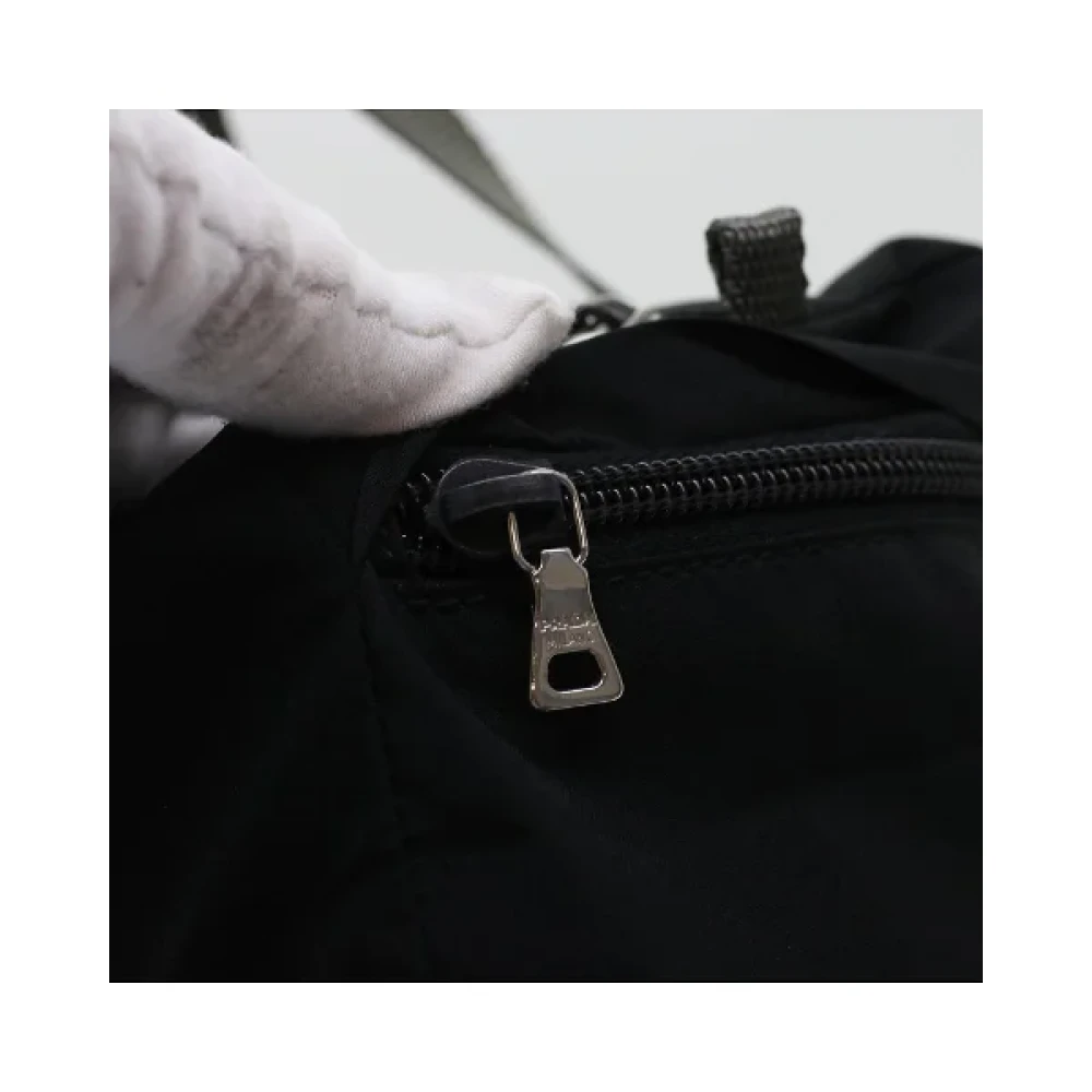 Prada Vintage Pre-owned Nylon prada-bags Black Dames