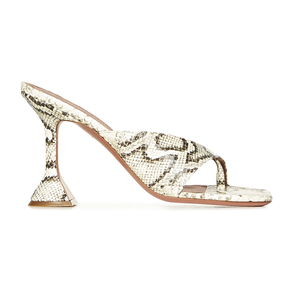 Amina Muaddi Donna Multicolor Scarpe, E,, New, Taglia 40 Eu