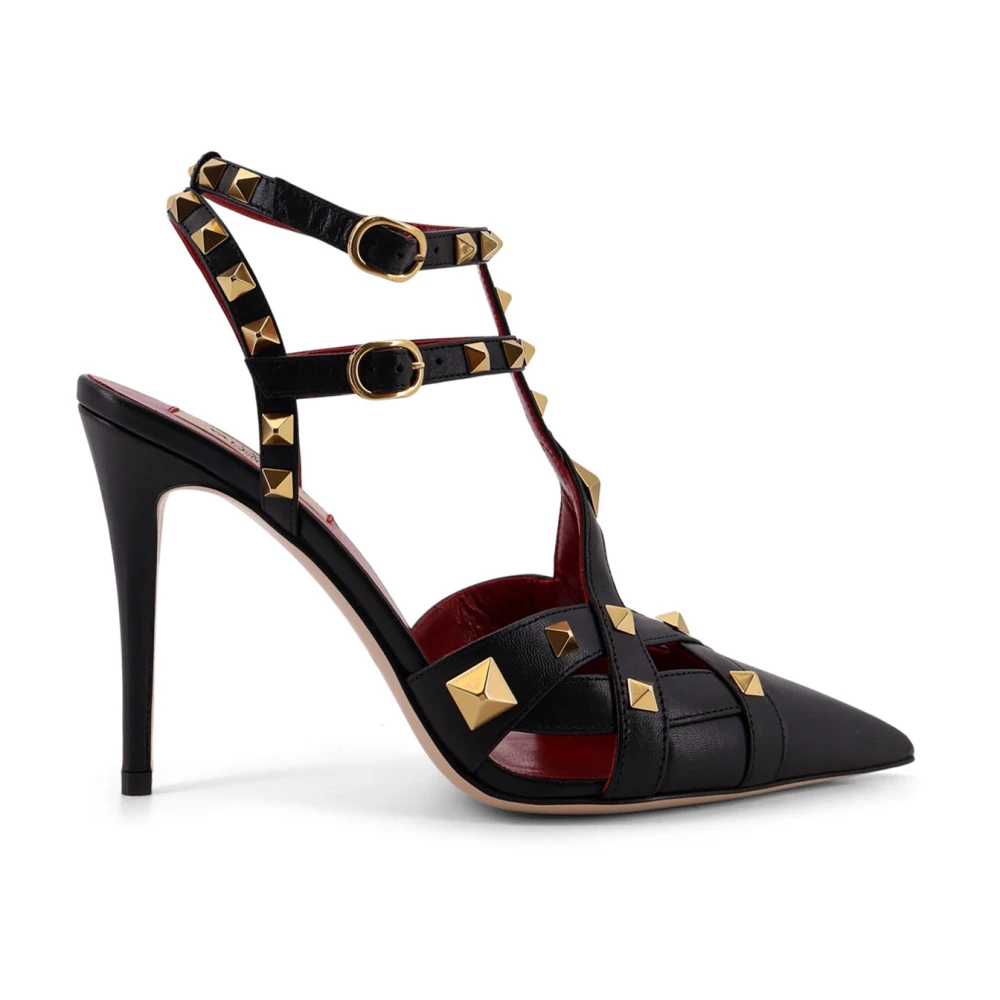 Valentino Garavani Black Pumps, Female, 5 Uk, With Heel