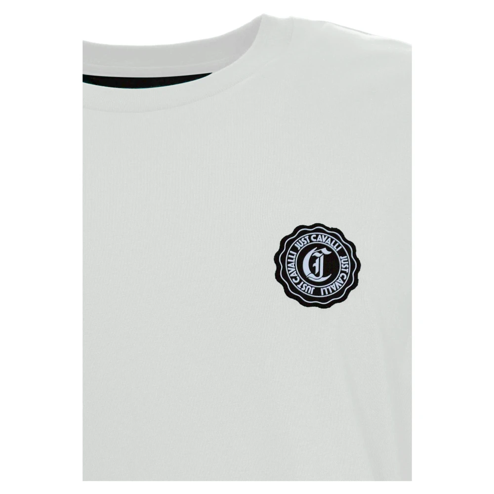 Just Cavalli T-shirts en Polos White Heren