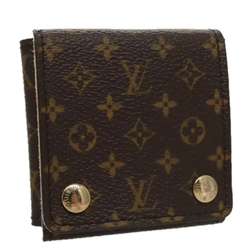 Louis Vuitton Vintage Pre-owned Canvas wallets Brown Unisex