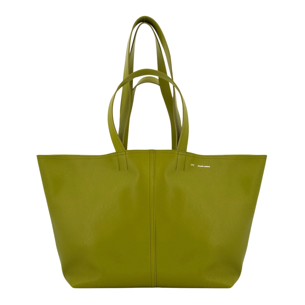 Ami Paris Groene Shopper Lente-Zomer 2025 Green Dames