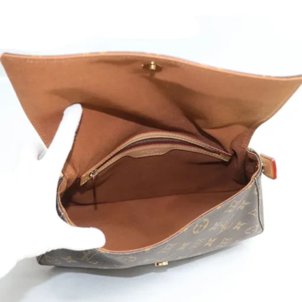 Louis Vuitton Vintage Pre-owned Canvas shoppers Brown Dames