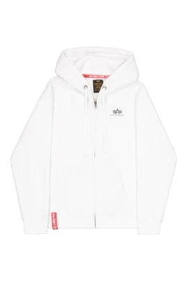 Basic Small Logo Zip Hoodie