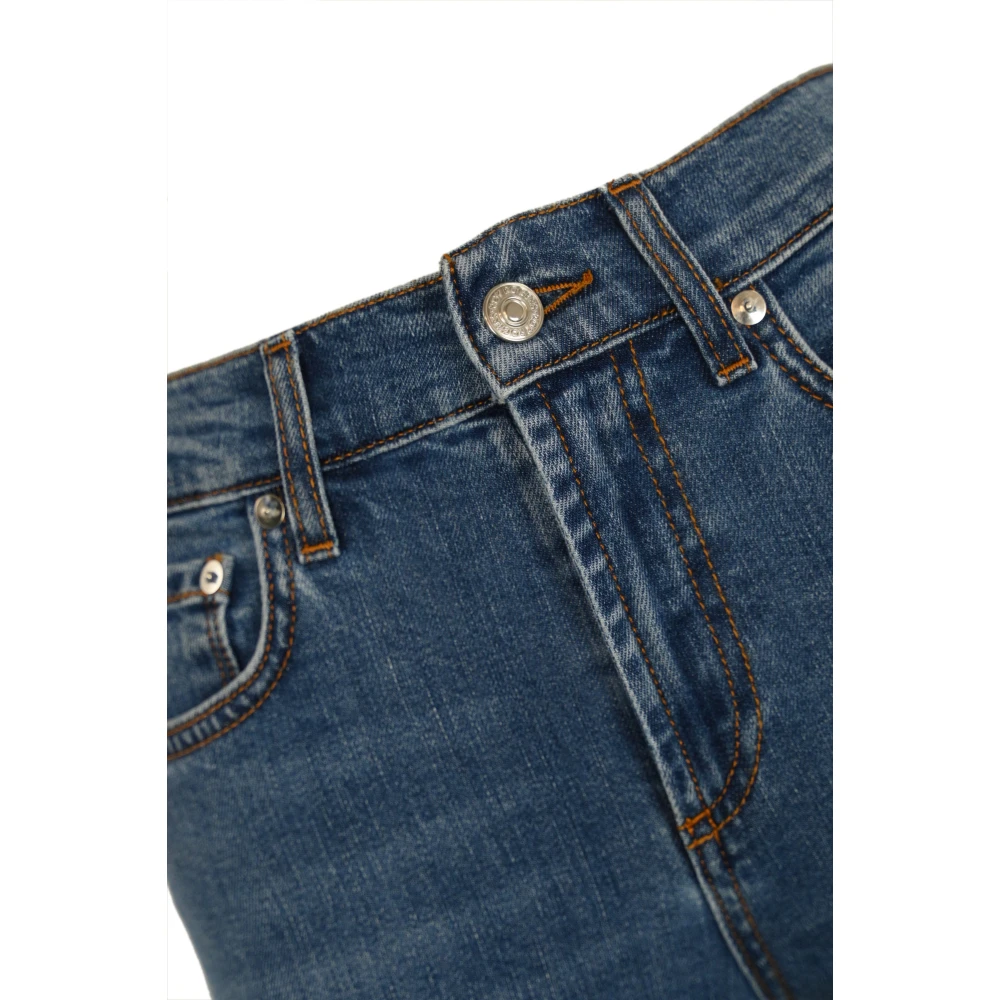 Roy Roger's Slim Fit Katoen Denim Jeans Blue Dames