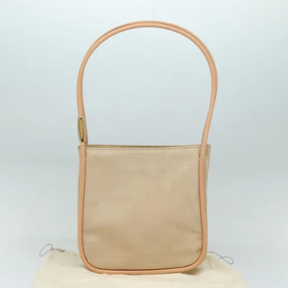 Gucci Vintage Pre-owned Suede gucci-bags Beige Dames