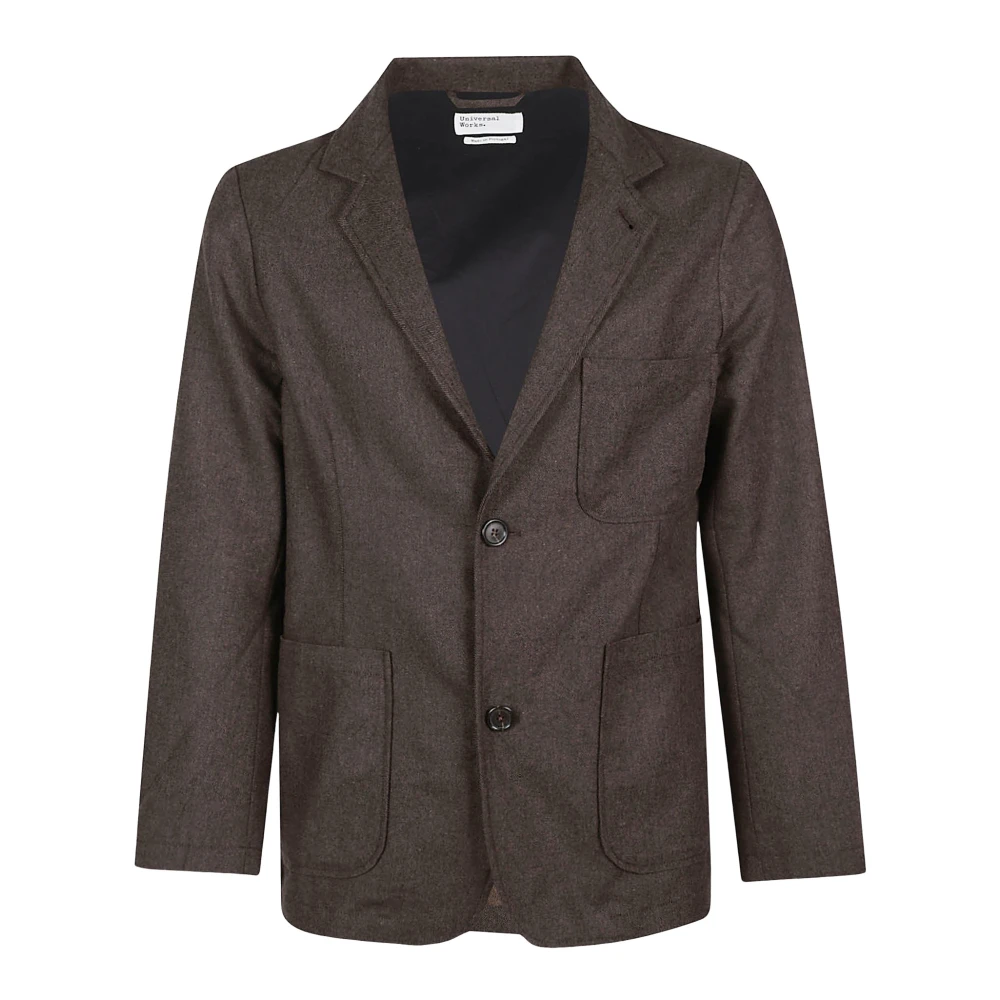 Universal Works Uomo Marrone Giacche, S, New,