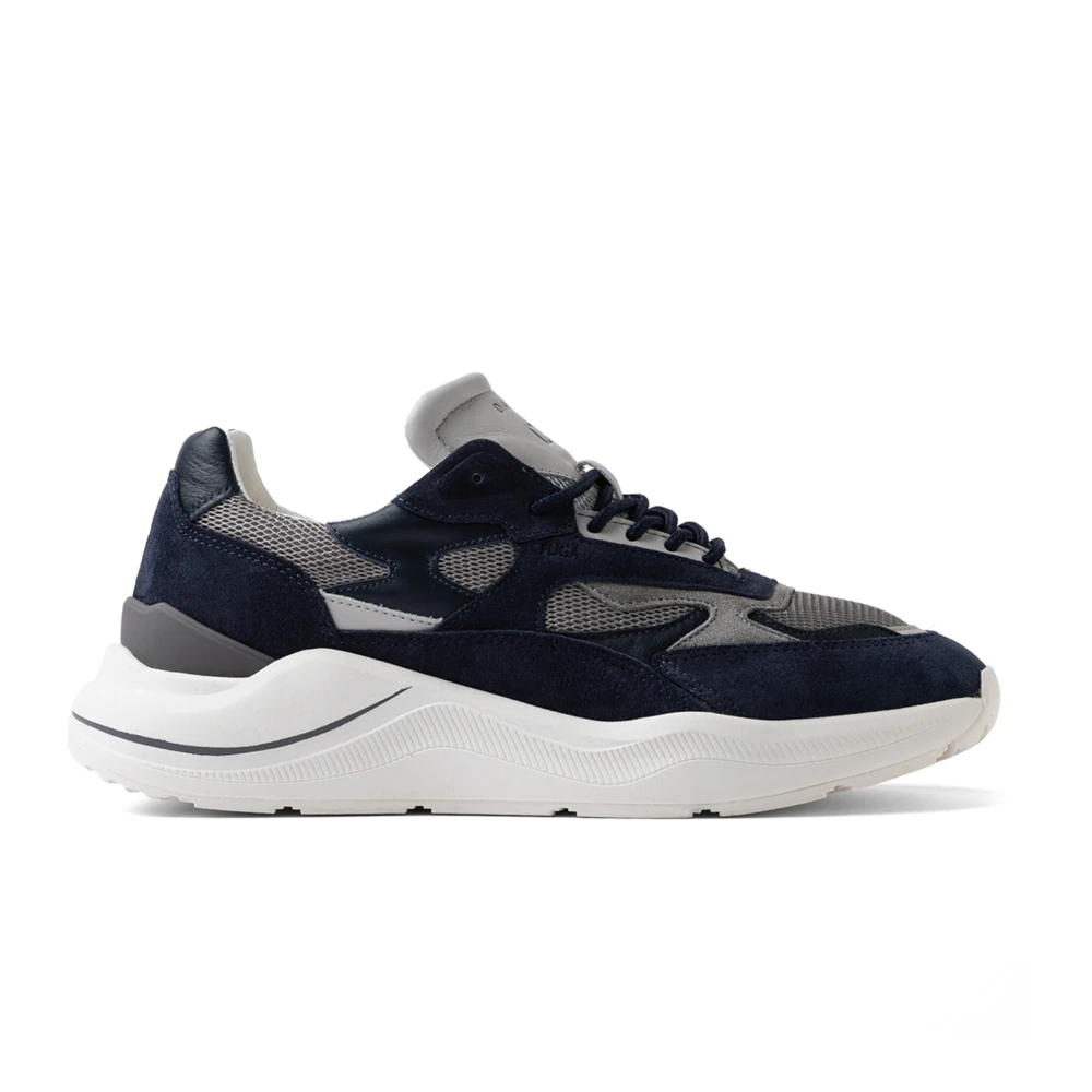 D.a.t.e. Men's Blue Running Sneakers