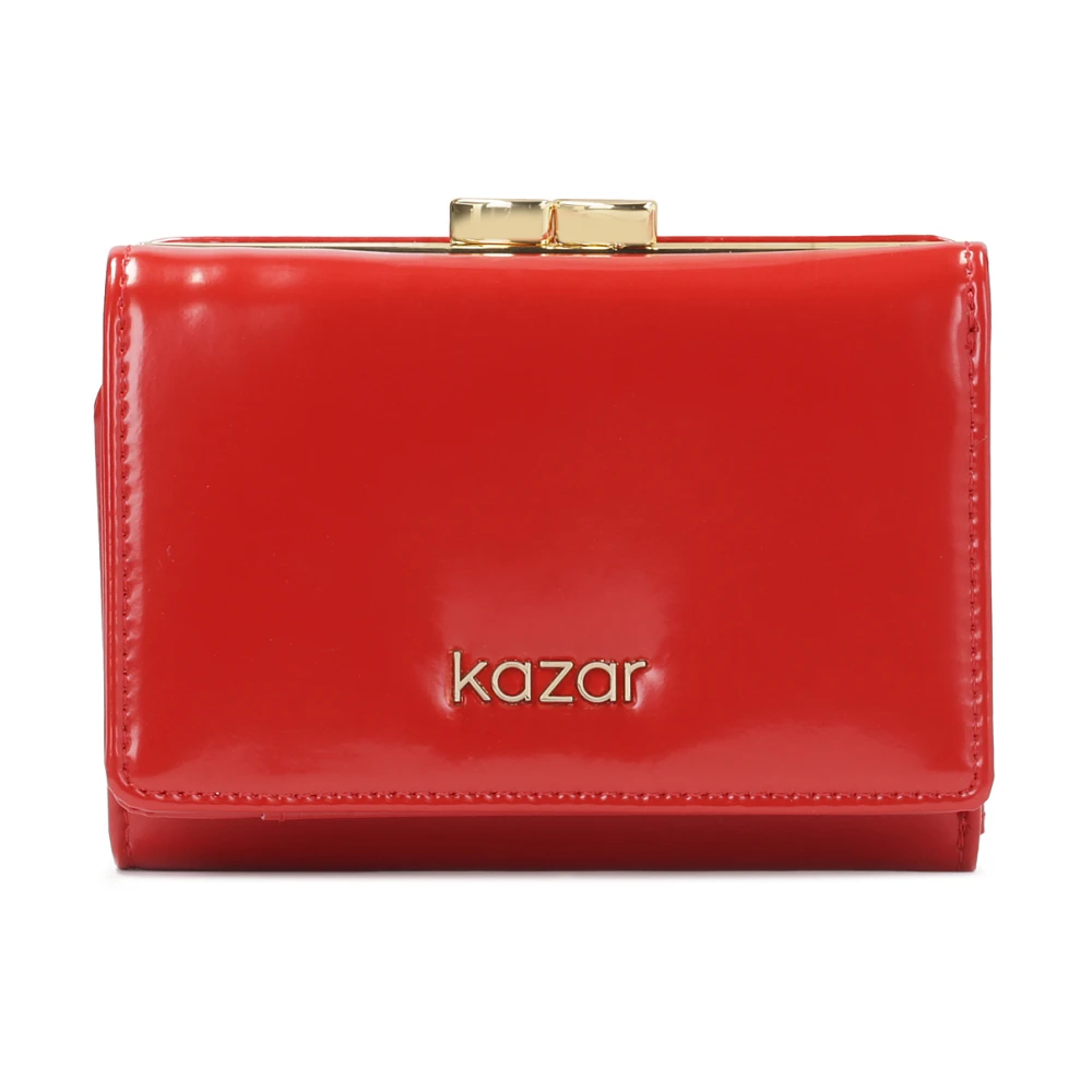 Kazar Compact rode portemonnee Red Dames