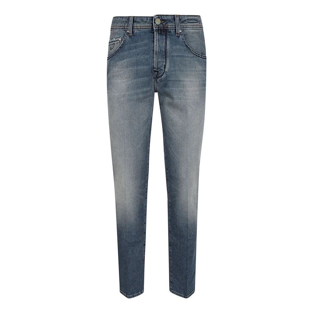 Jacob Cohën Blauwe Jeans voor Moderne Mannen Blue Heren