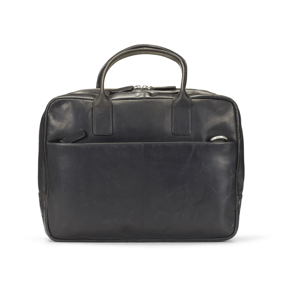 Howard London Laptoptas Stanley Black Heren