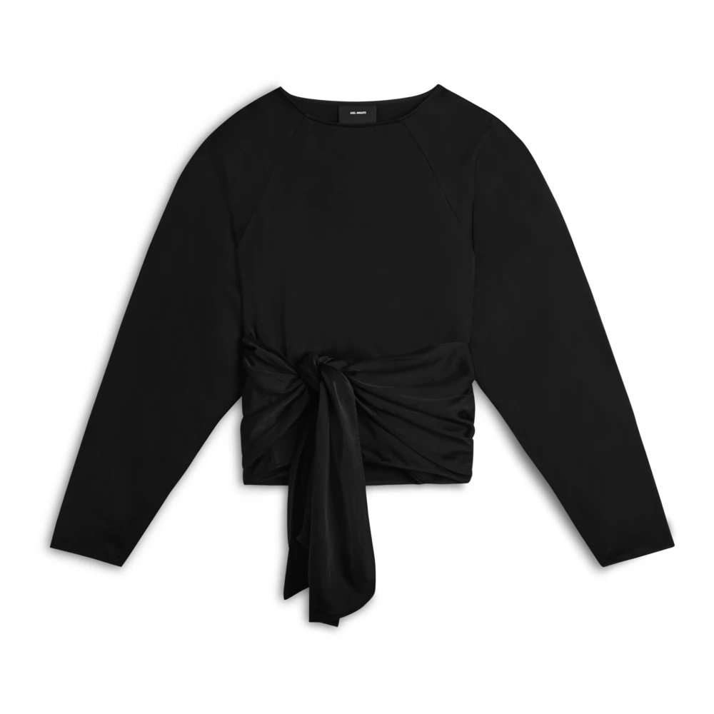 Axel Arigato Diana Top met Strikdetail Black Dames