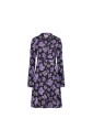 robe-ajustee-a-col-avec-manches-longues