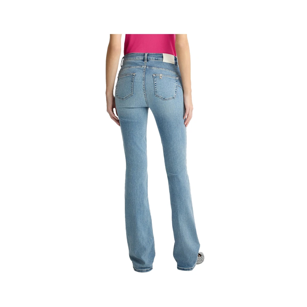 Liu Jo Blauwe Denim Trendy Jeans Blue Dames