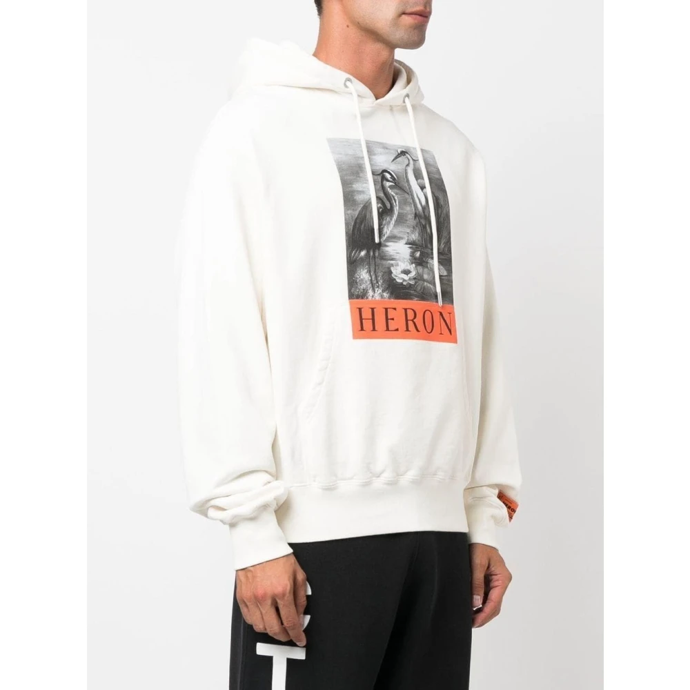 Heron Preston Stijlvolle Witte Sweatshirt voor Heren White Heren