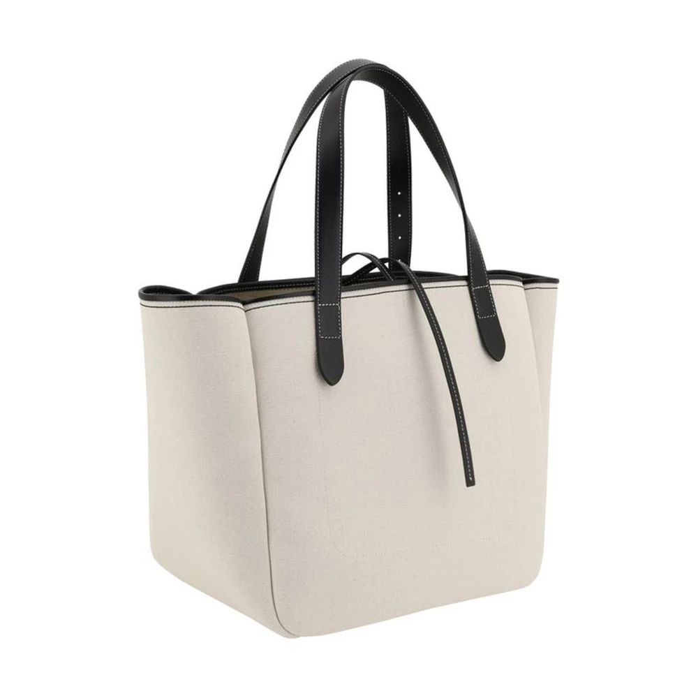 JW Anderson Moderne Logo Tote Tas met Handvatten White Dames