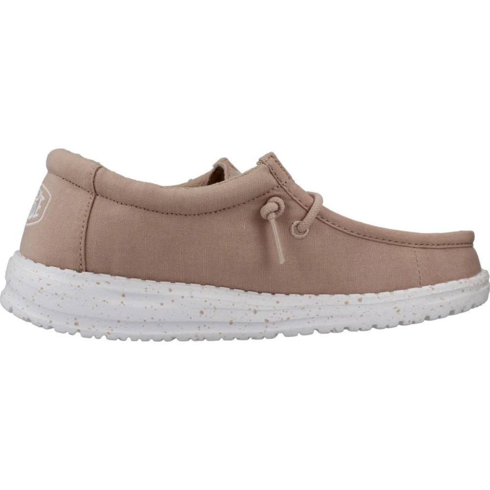 Hey Dude Canvas Sneakers för pojkar Beige, Pojke