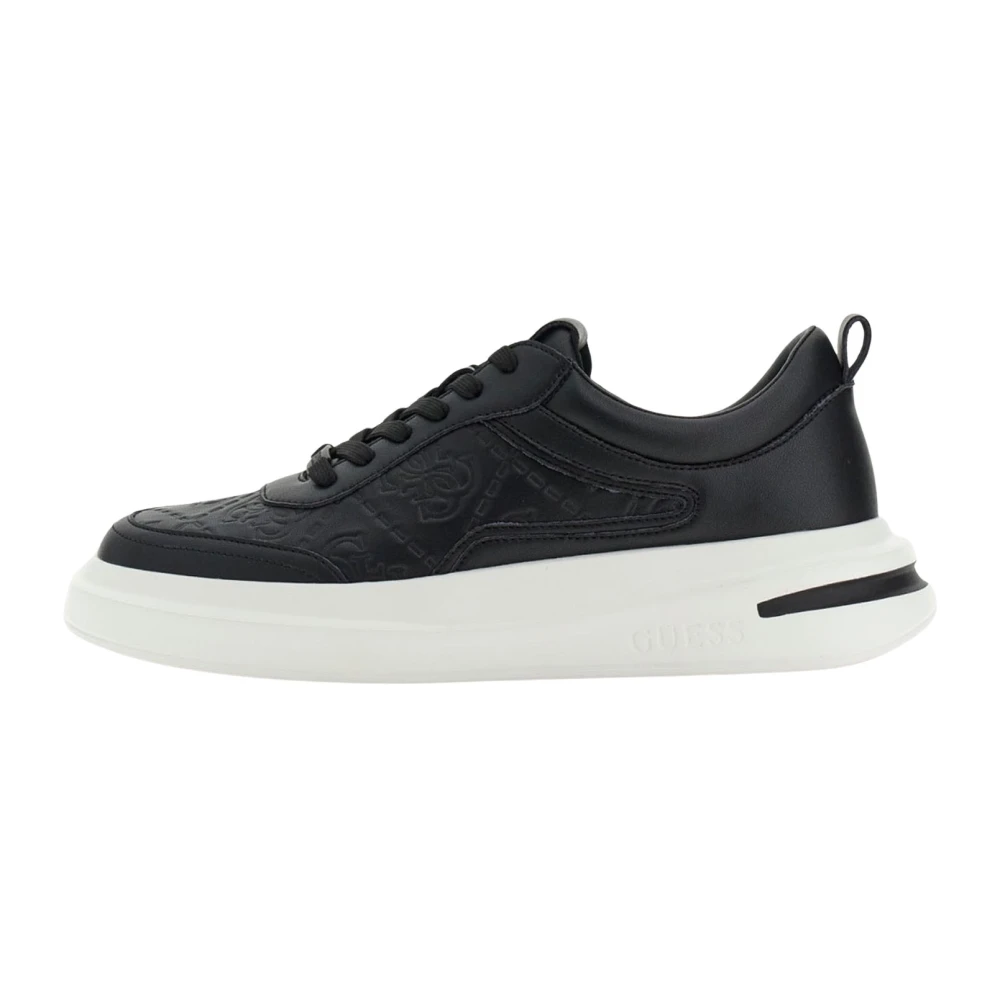 Guess Elbano Sneakers Heren Schoenen Zwart