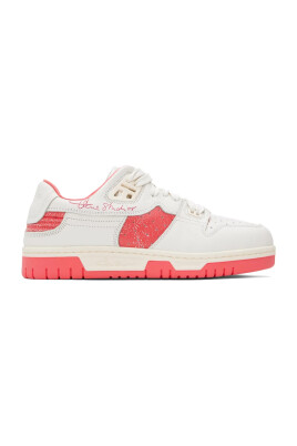 baskets-basses-blanc-rose-electrique