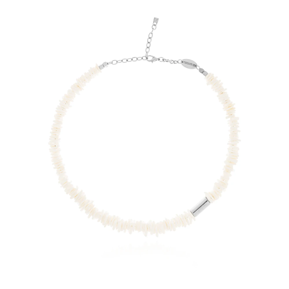 Dsquared2 Unisex Bianco Accessori, Taglia Unica, New,