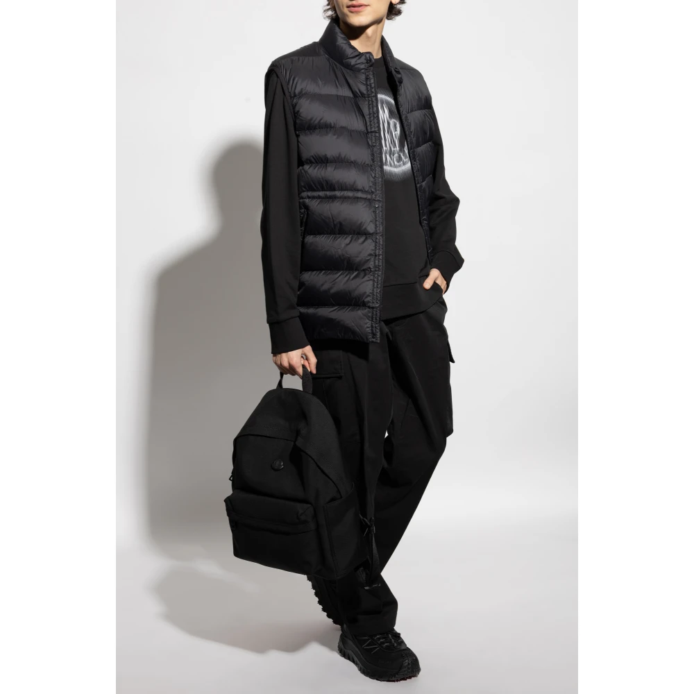 Moncler Donsvest Plaret Black Heren