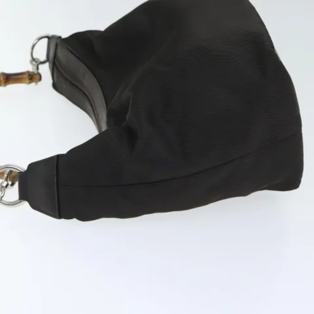 Gucci Vintage Pre-owned Nylon gucci-bags Black Dames