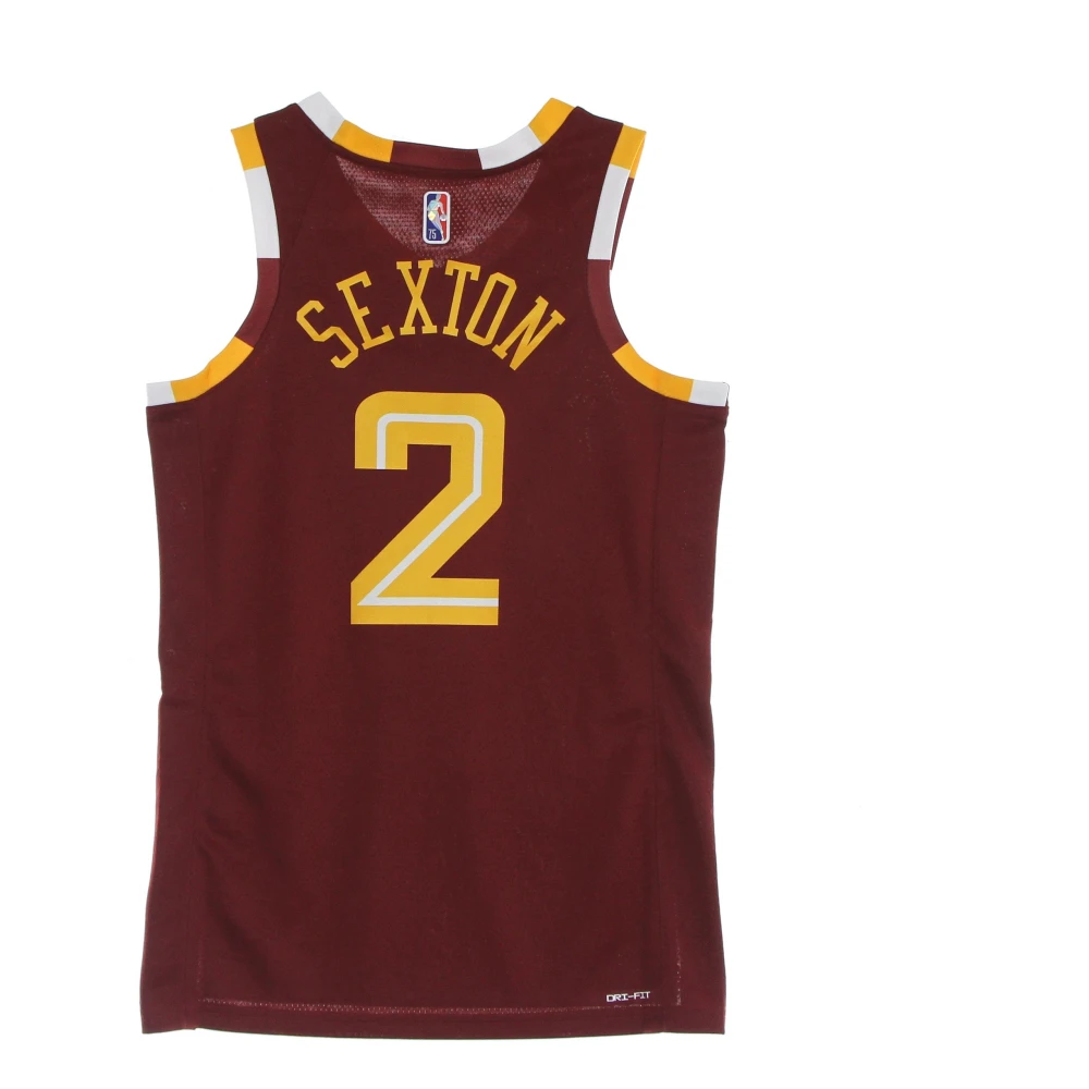 Nike Basketbal Tank Top Swingman Jersey City Edition Brown Heren