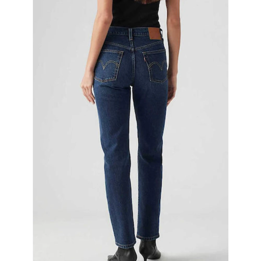 Levi's 502 Jeans Blue Dames
