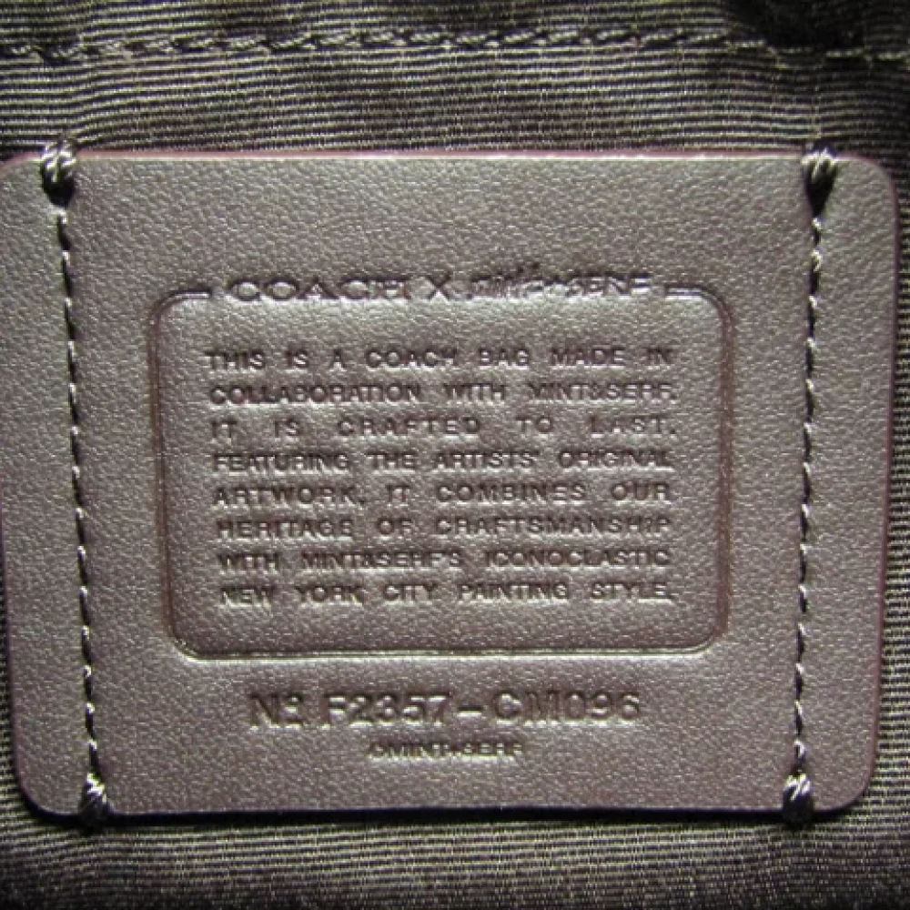 Coach Pre-owned Plastic handbags Multicolor Dames