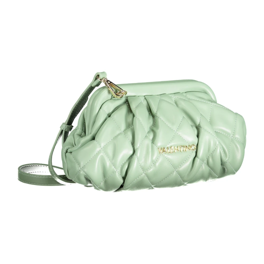 Valentino by Mario Valentino Groene Schoudertas met Kliksluiting Green Dames