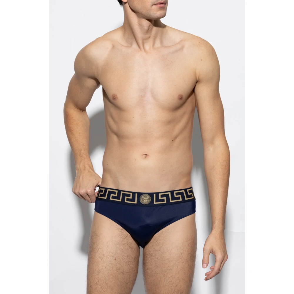 Versace Zwembroek Blue Heren