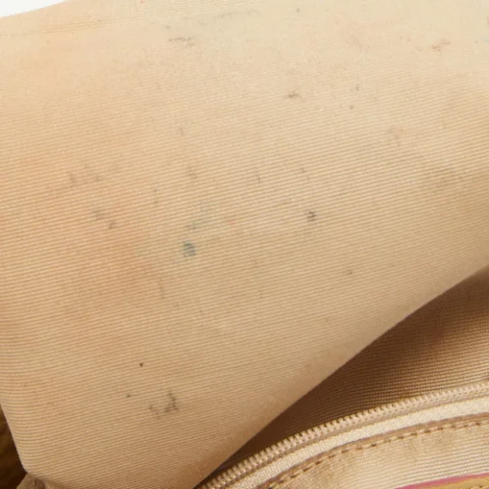 Coach Pre-owned Leather handbags Beige Dames