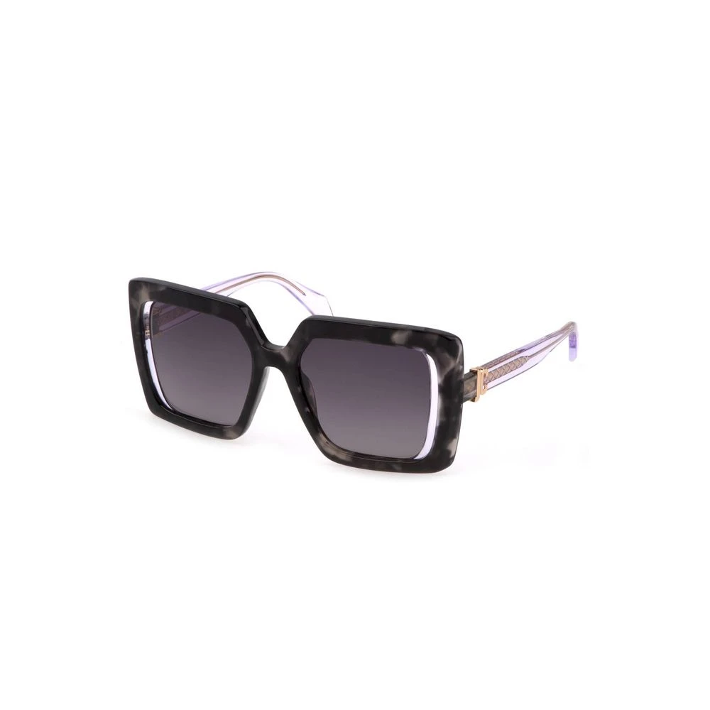 Just Cavalli Women's Black Plastic Square Lens Sunglasses