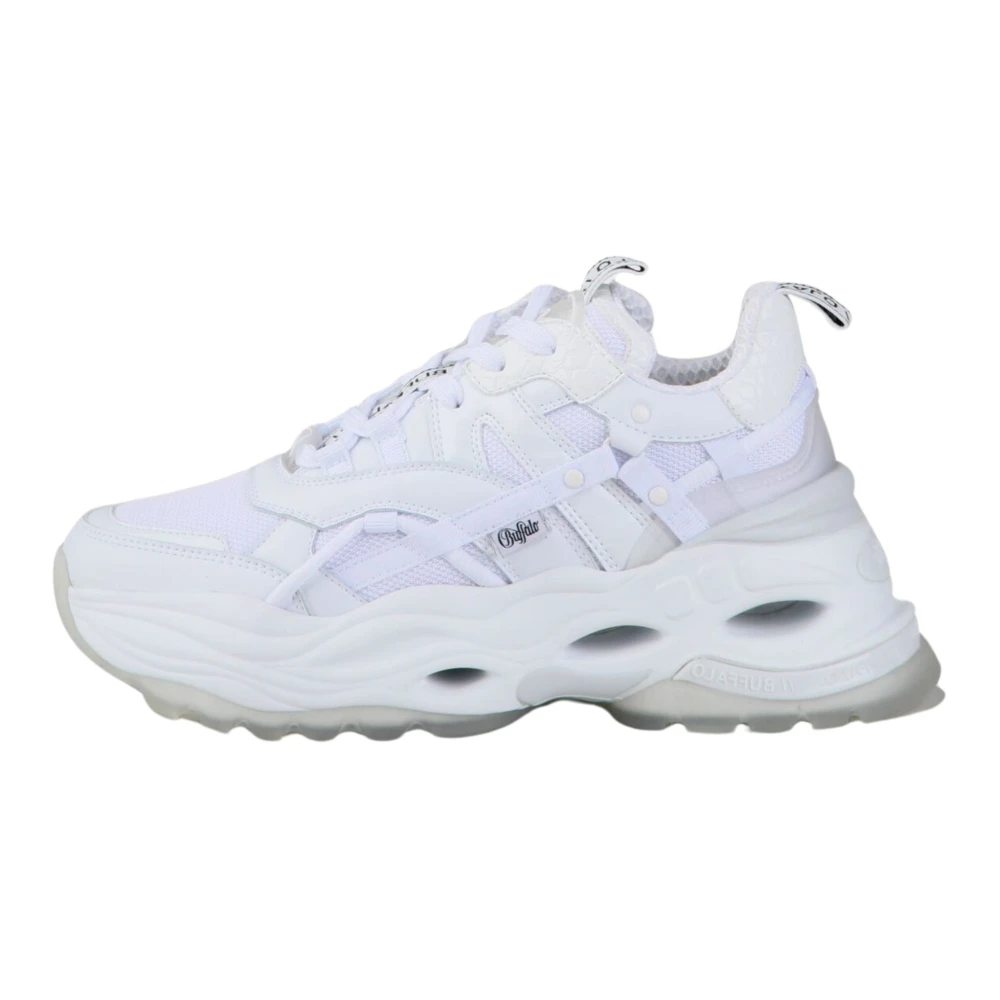 Buffalo Hollow Sneakers White, Dam