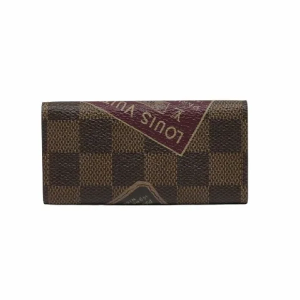 Louis Vuitton Vintage Pre-owned Fabric key-holders Brown Unisex