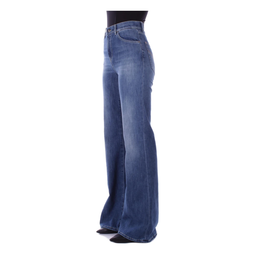 Dondup Slim Fit Denim Jeans Blue Dames