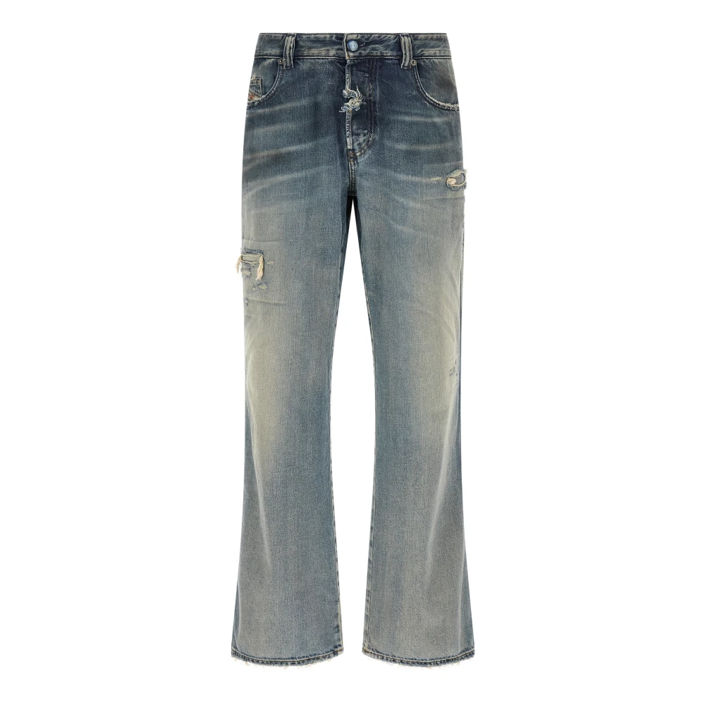 Diesel Men's Blue Flare Jeans, W32, 1998 D-Buck