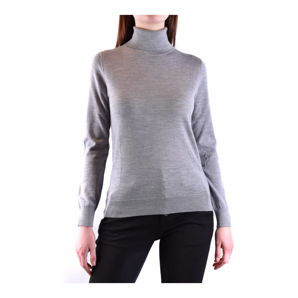 Sun68 Vrouw Grijs Truien & Vesten Dames, M, Long Sleeve Turtleneck